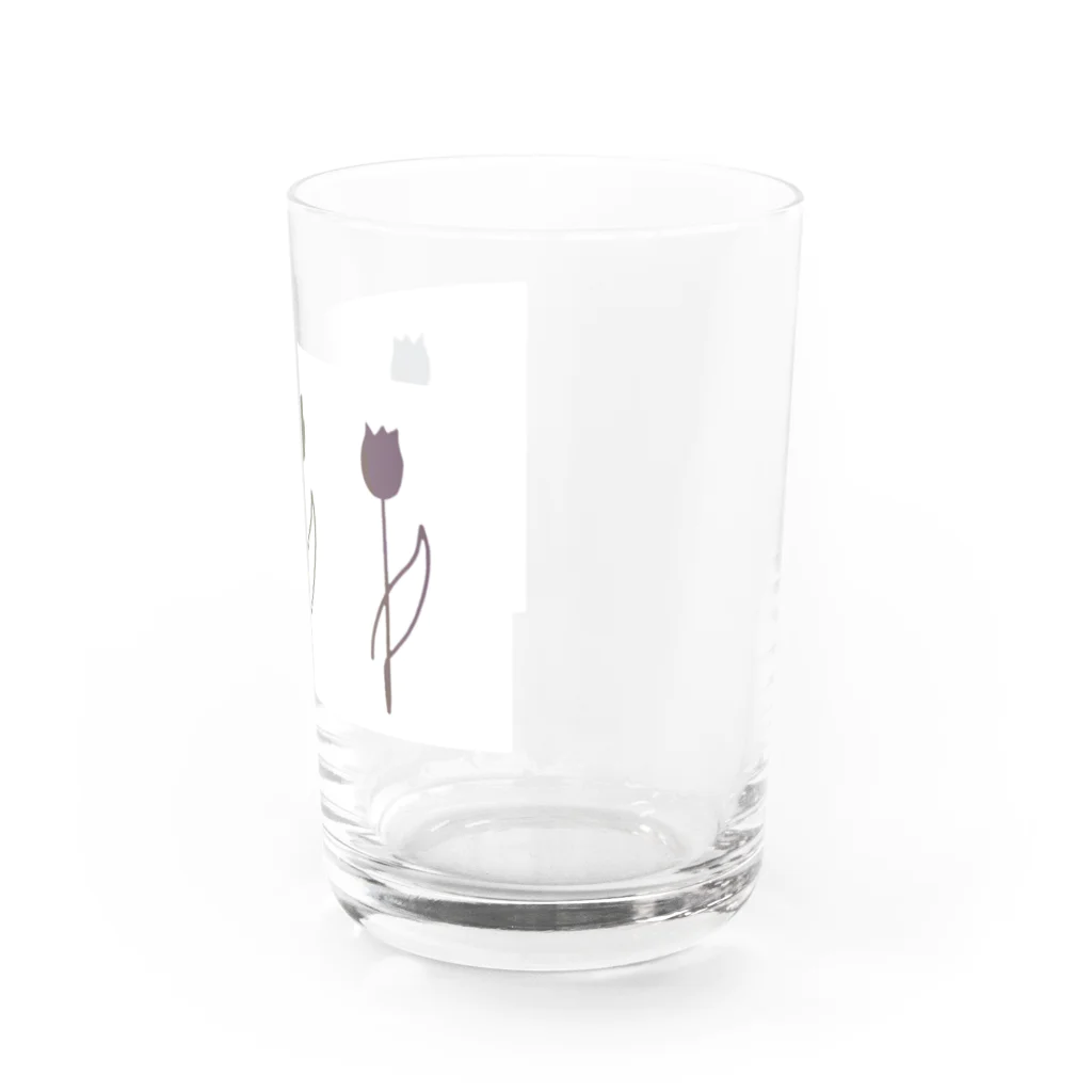 rilybiiのrainbow Flower  Water Glass :right