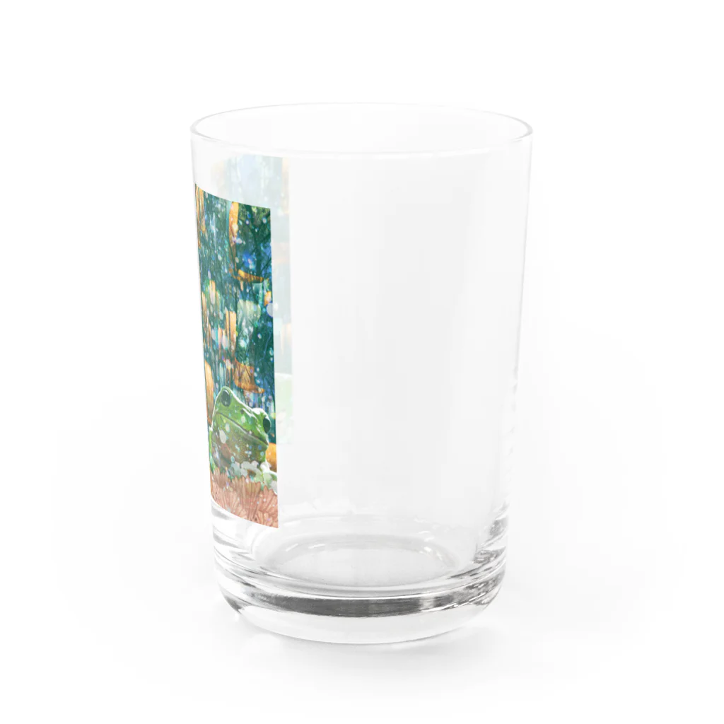 LOBweb | Photo collageのfantasy_カエル Water Glass :right