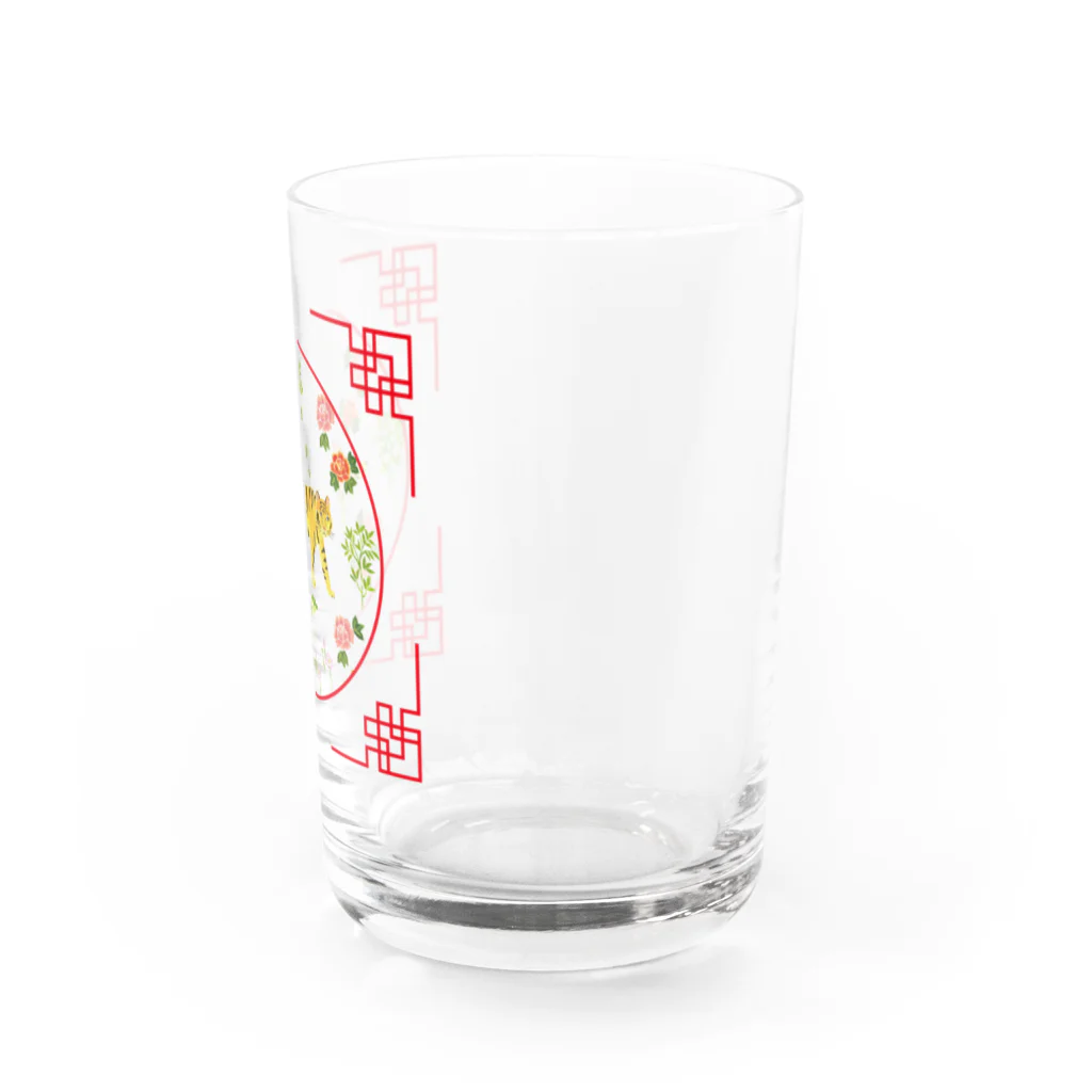 天天青空の天天青空　虎 Water Glass :right