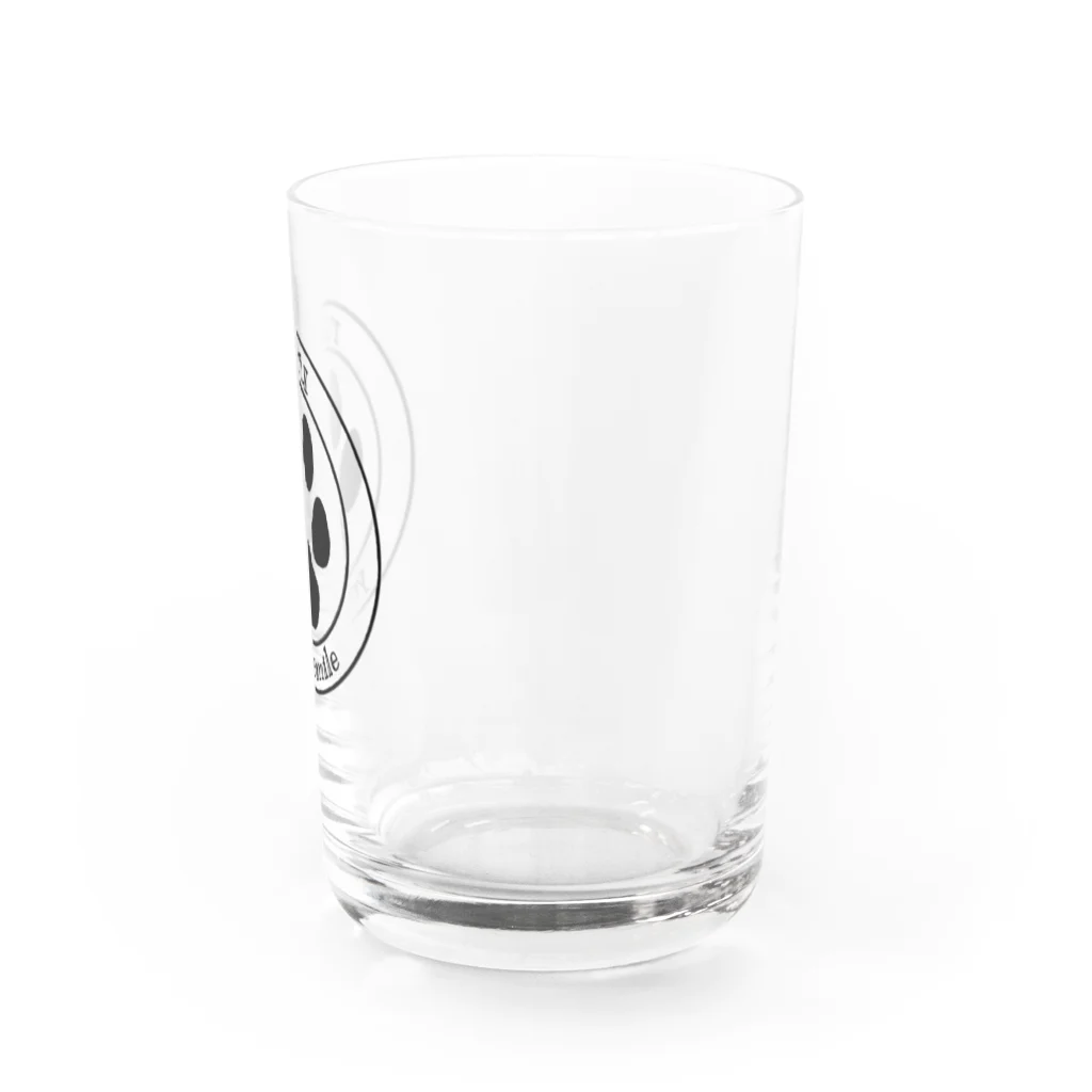 嫁の笑顔が見たくってのルル坊グラス Water Glass :right