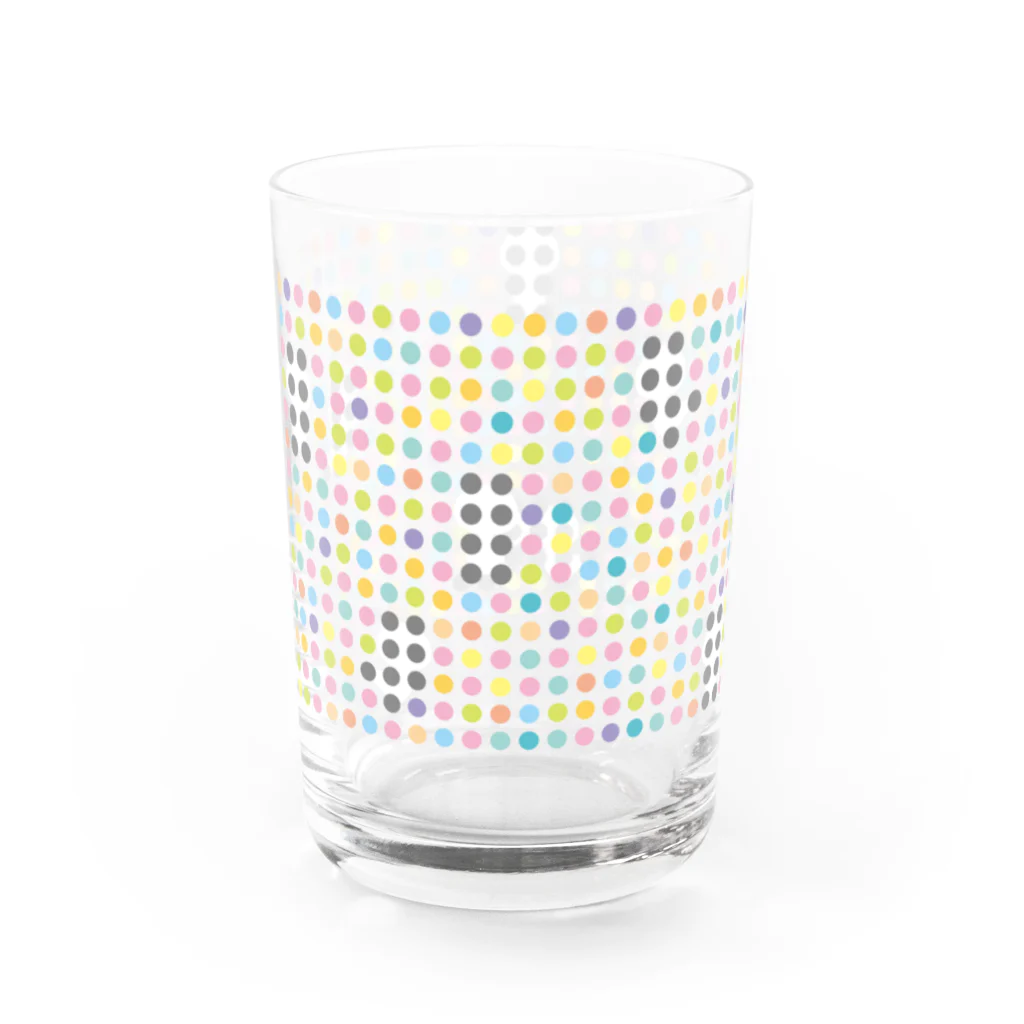 みじゅたまパンダのみじゅたまパンダのグラス（カラフル） Water Glass :right