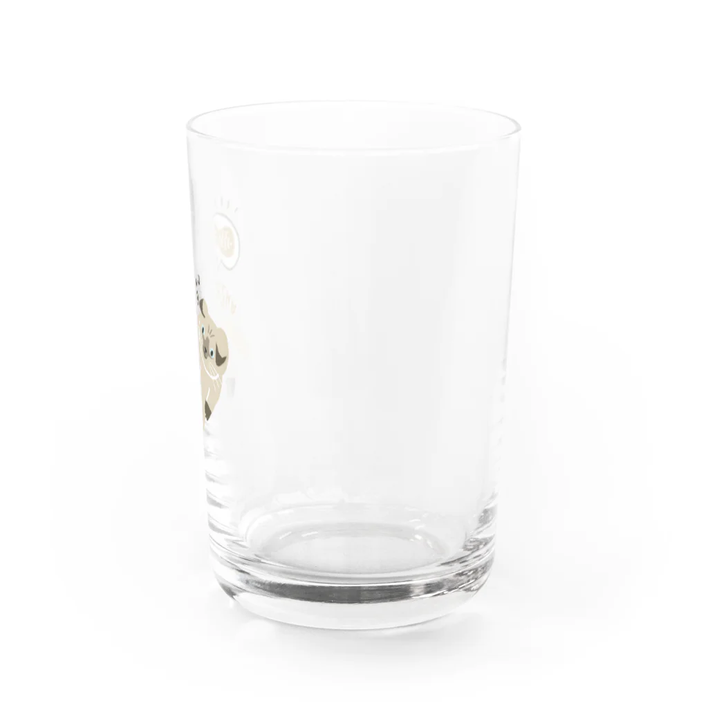 街のハングル屋さんのお腹空いたにゃんエコバッグ Water Glass :right