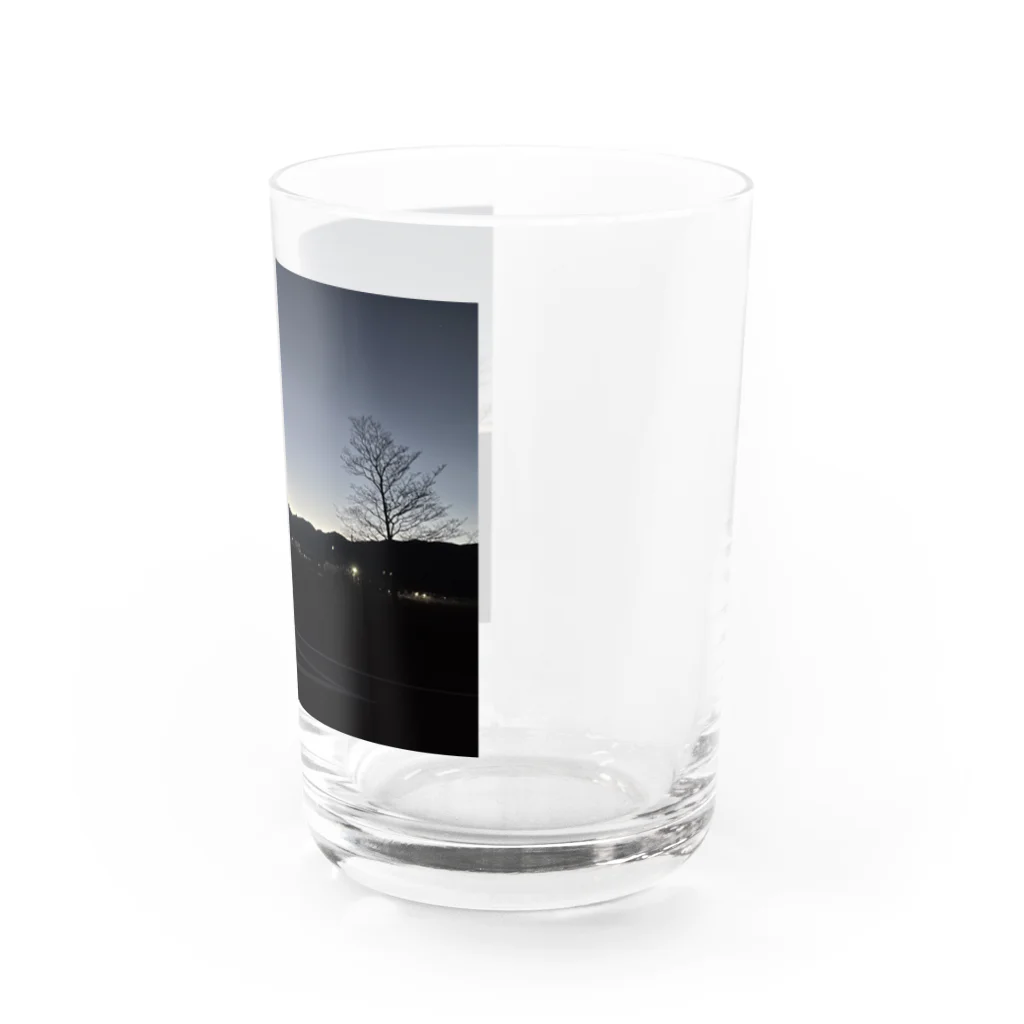 2929gawDesignShop358のEarly winter sunrise Water Glass :right