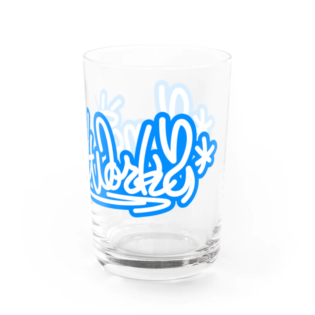 SencistWorks-ｾﾝｼｽﾄﾜｧｸｽ-のSENCIST　LOGO Water Glass :right