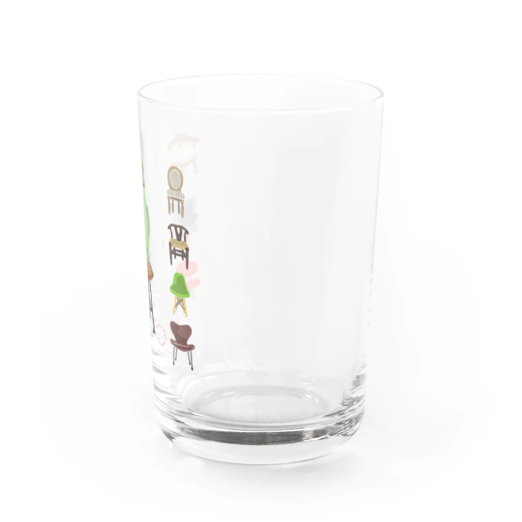 小桜森のワカケと椅子いろいろ Water Glass :right