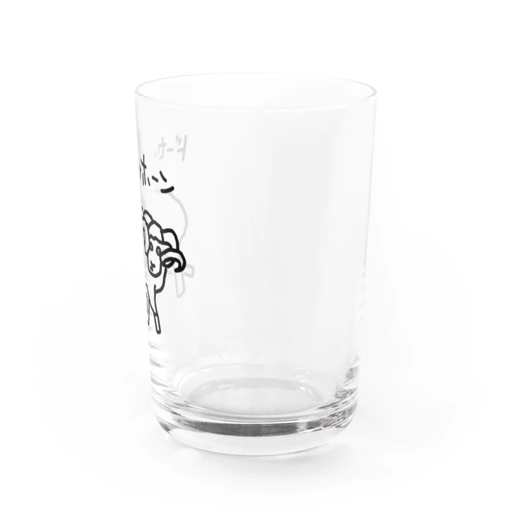 ひつじや のののドーセットホーン Water Glass :right