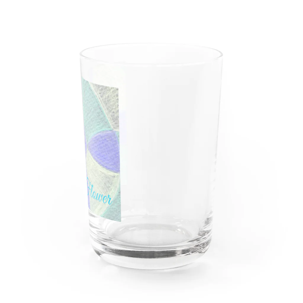 フリースタイルのflower Water Glass :right