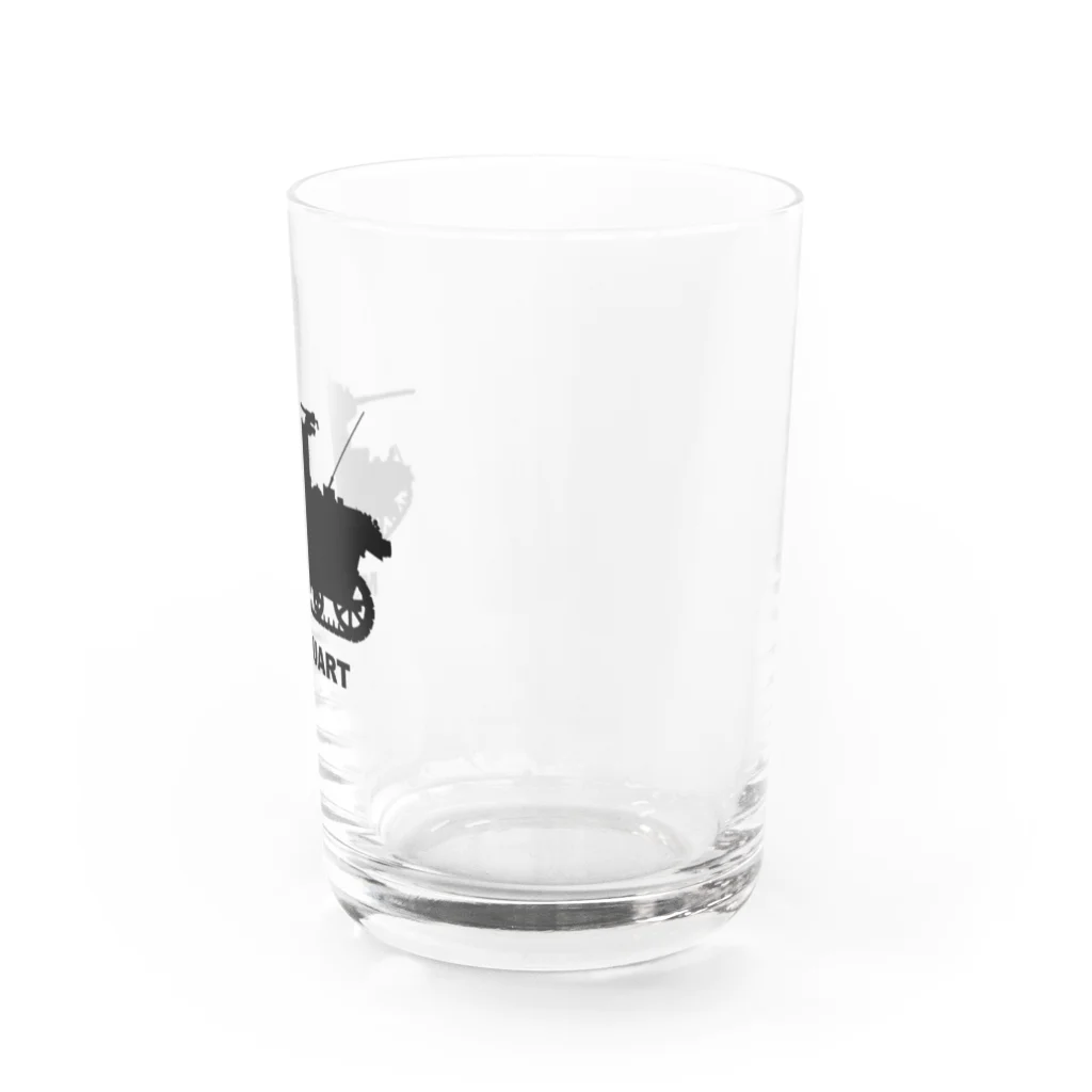 puikkoのM3軽戦車スチュアート（黒） Water Glass :right