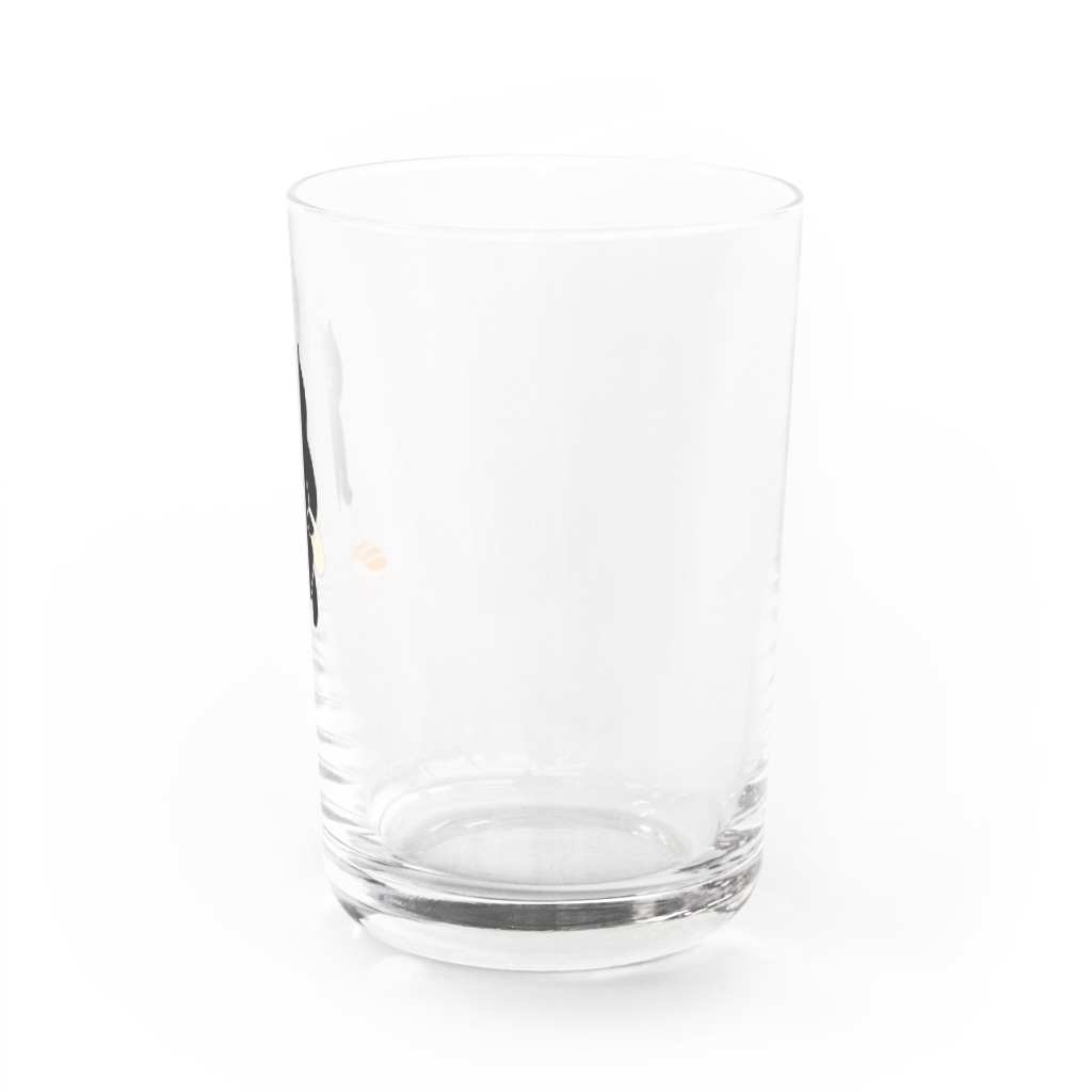 SUIMINグッズのお店の平凡なサーモン握り Water Glass :right