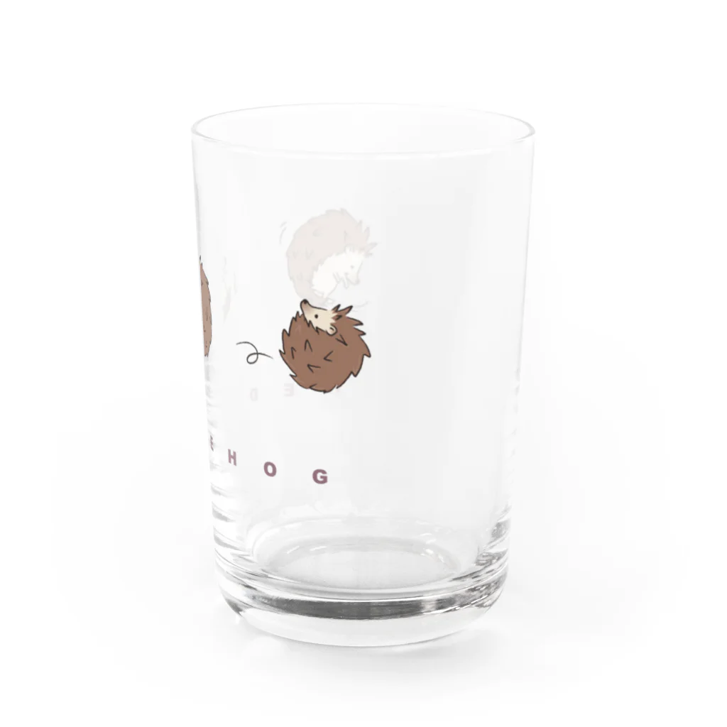 nicospyderのはりねずみレモさん Water Glass :right