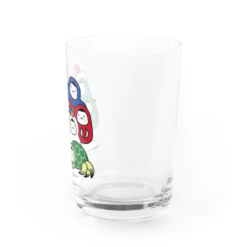 ハナイロの待機賀正 Water Glass :right