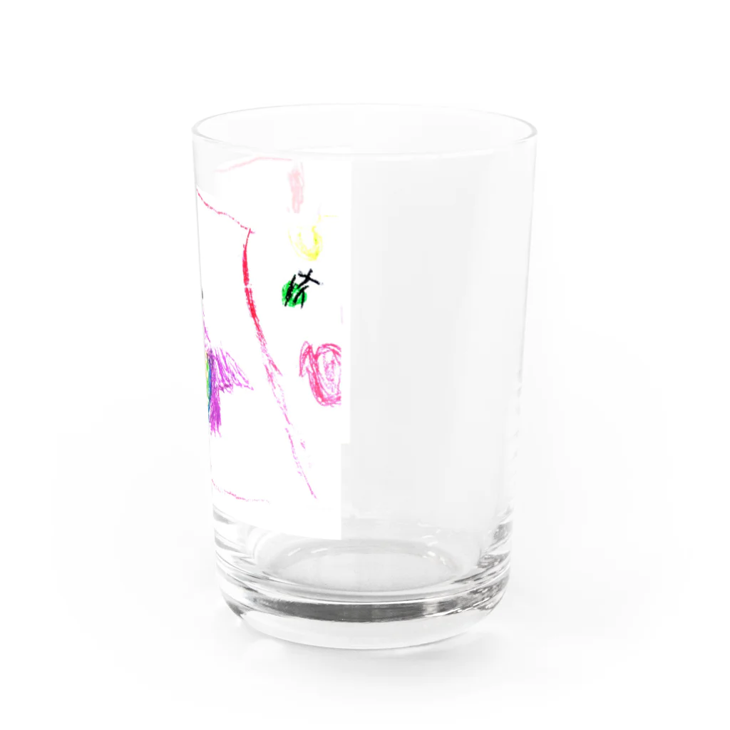 なっちゃんの虹色ガール Water Glass :right