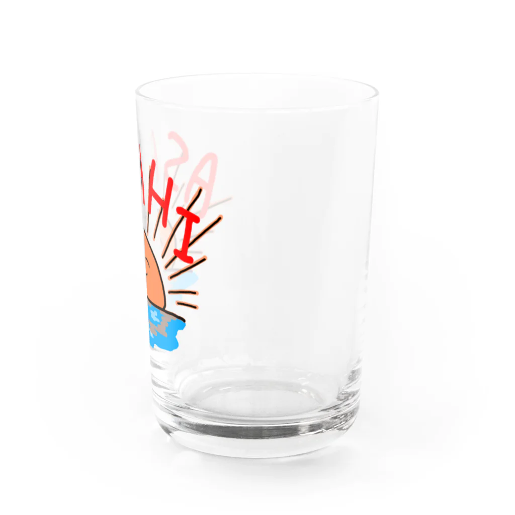 真鳥のゆる朝日 Water Glass :right