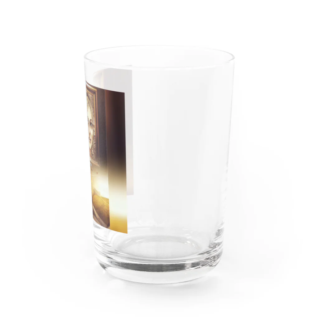 【ホラー専門店】ジルショップのアーティストジル(正方形) Water Glass :right