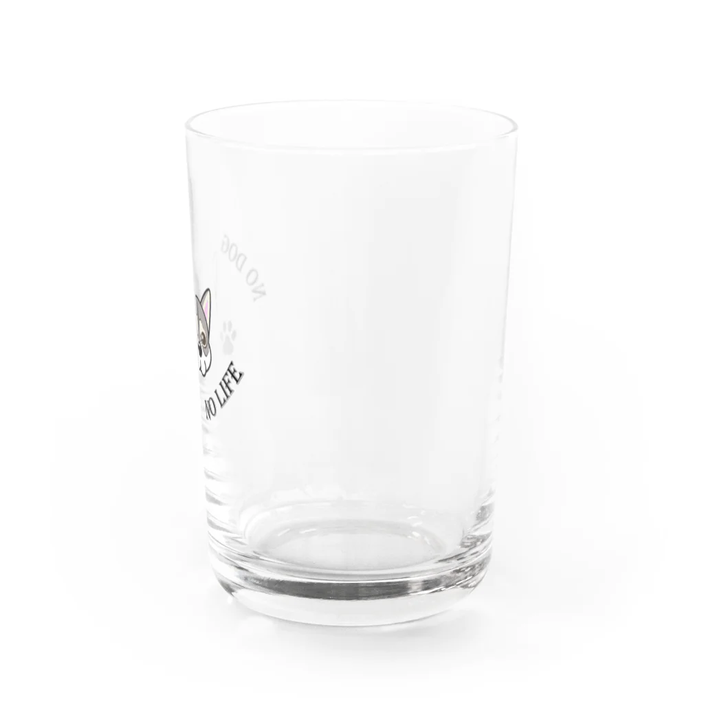 support of smileの看板犬ARC(アルク) Water Glass :right