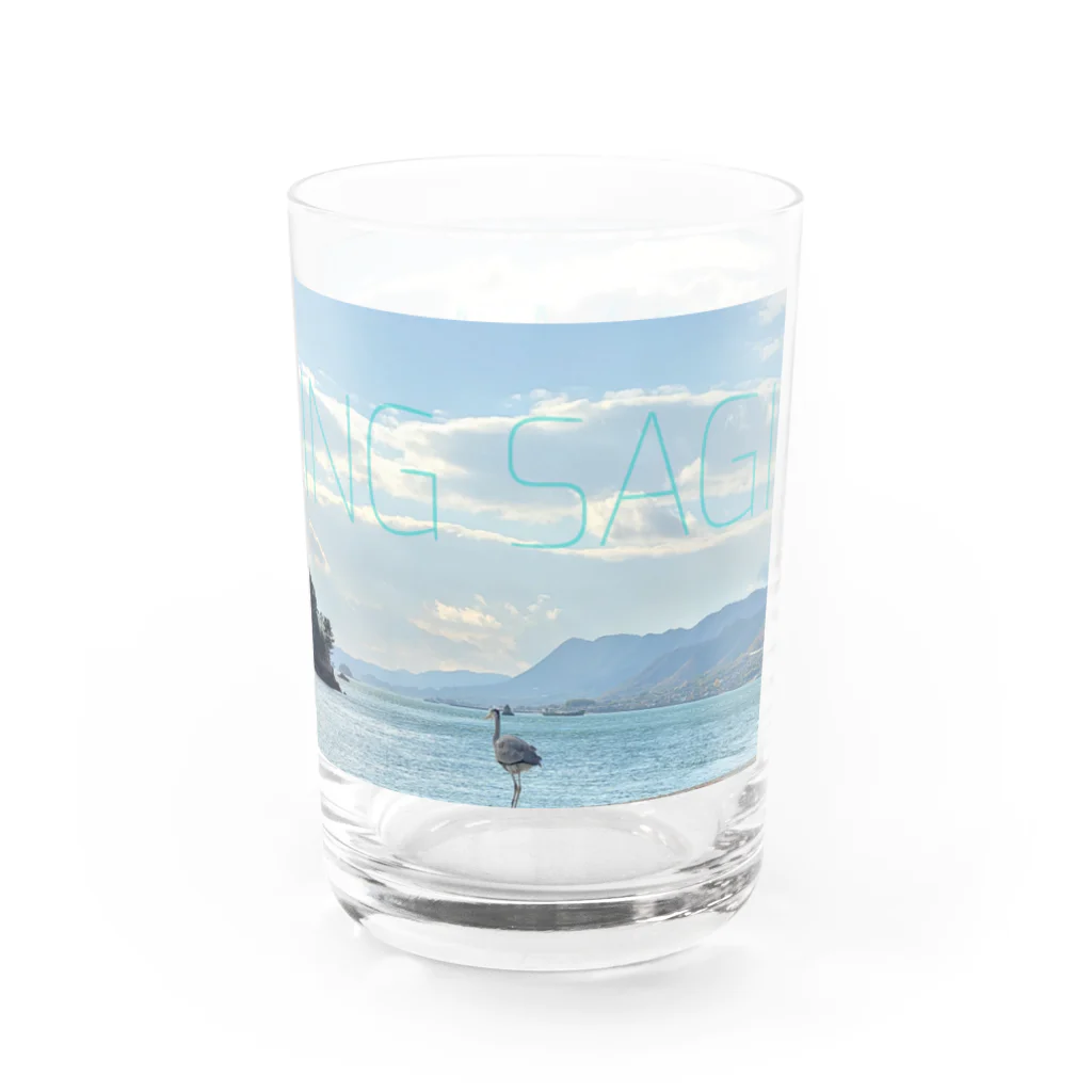 ナカムラサンのロマンシングサギ Water Glass :right