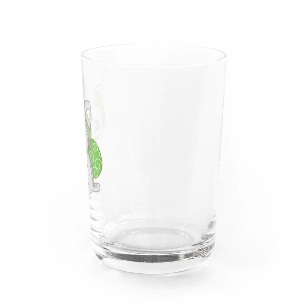 はるる堂のコソッと★どろにゃん Water Glass :right