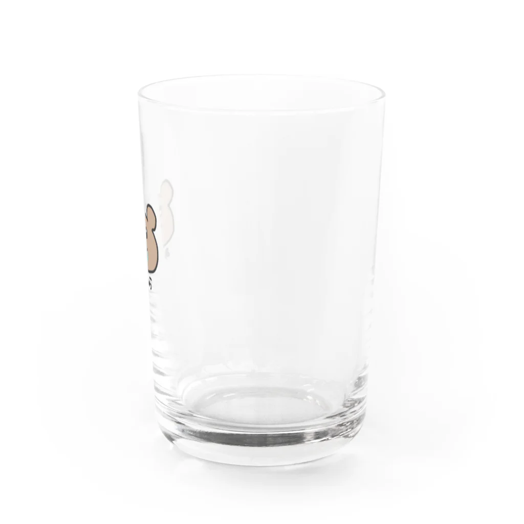 ぽんのあるちゅうくまさん Water Glass :right