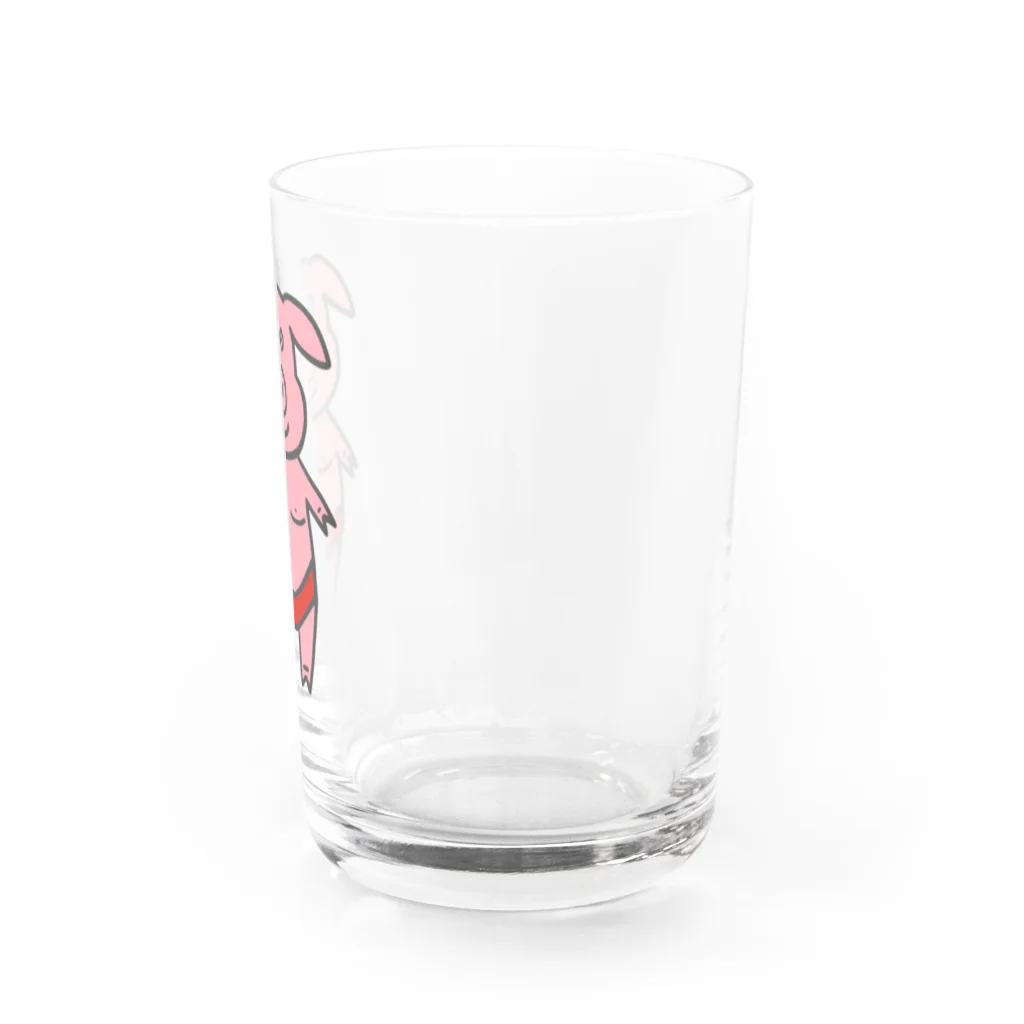 ムエックネのブタ② Water Glass :right