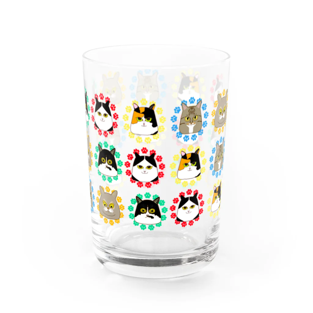 Smile❁⃘Shop 33のにくきゅうグラス-みつきのこの優しいセカイ- Water Glass :right