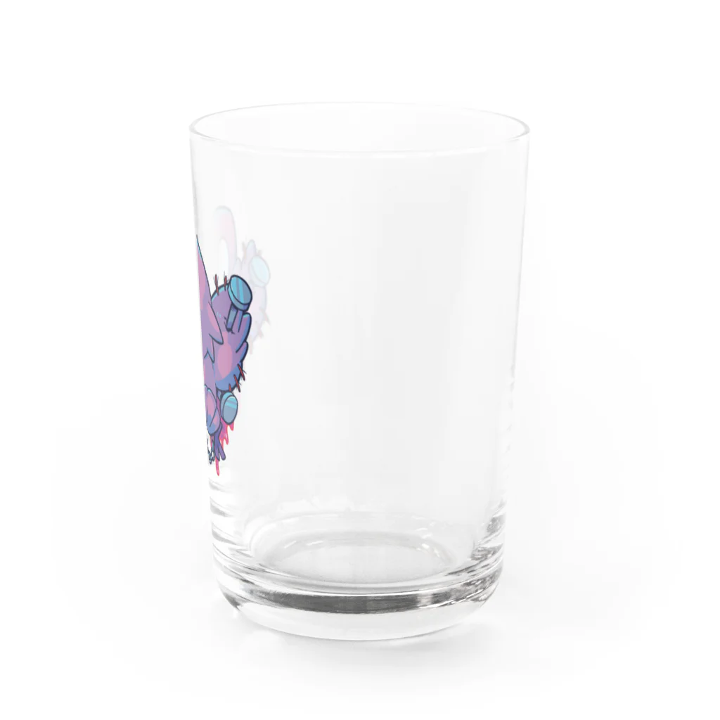 ercrowのカラスの磔 Water Glass :right