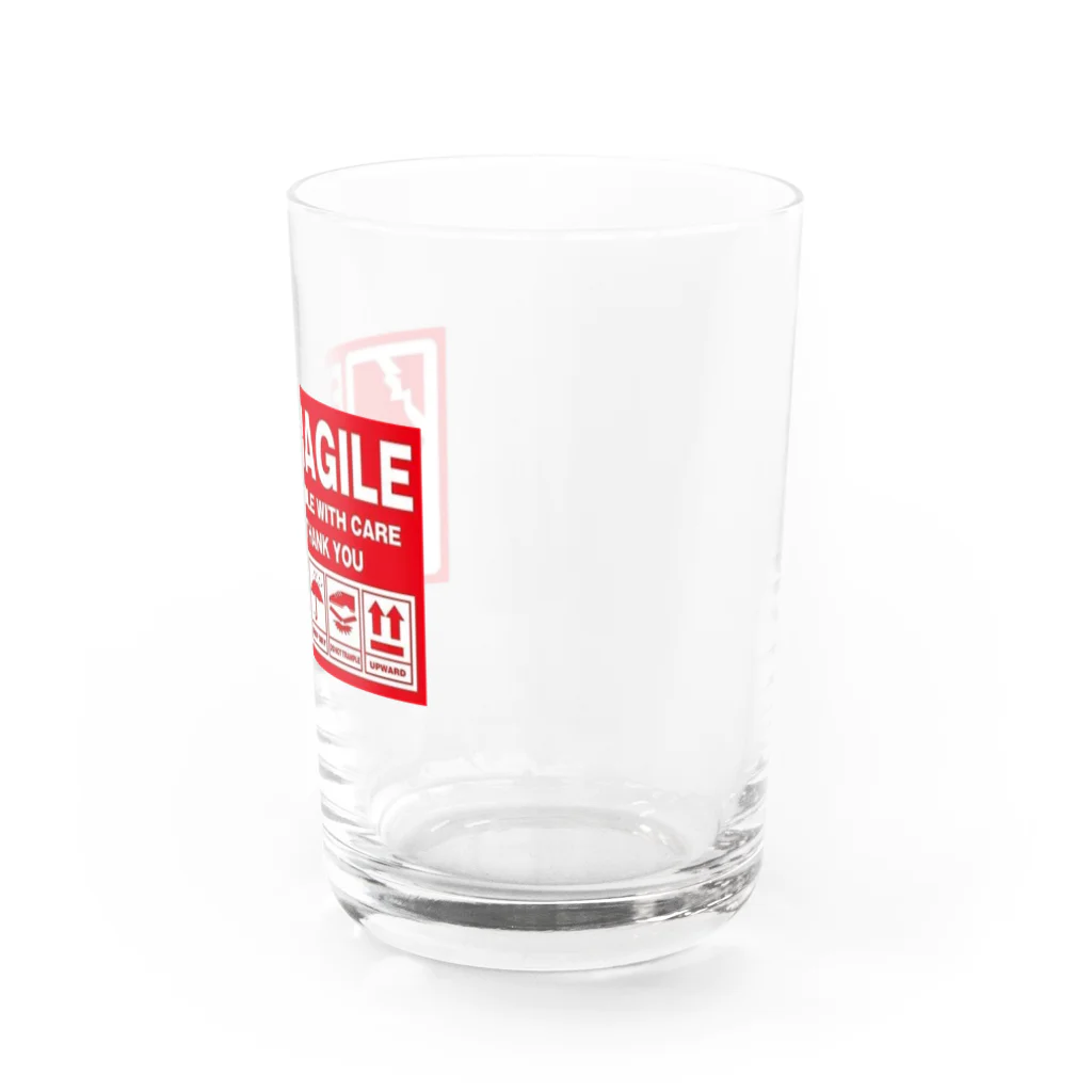 SUKERの取扱注意 Water Glass :right