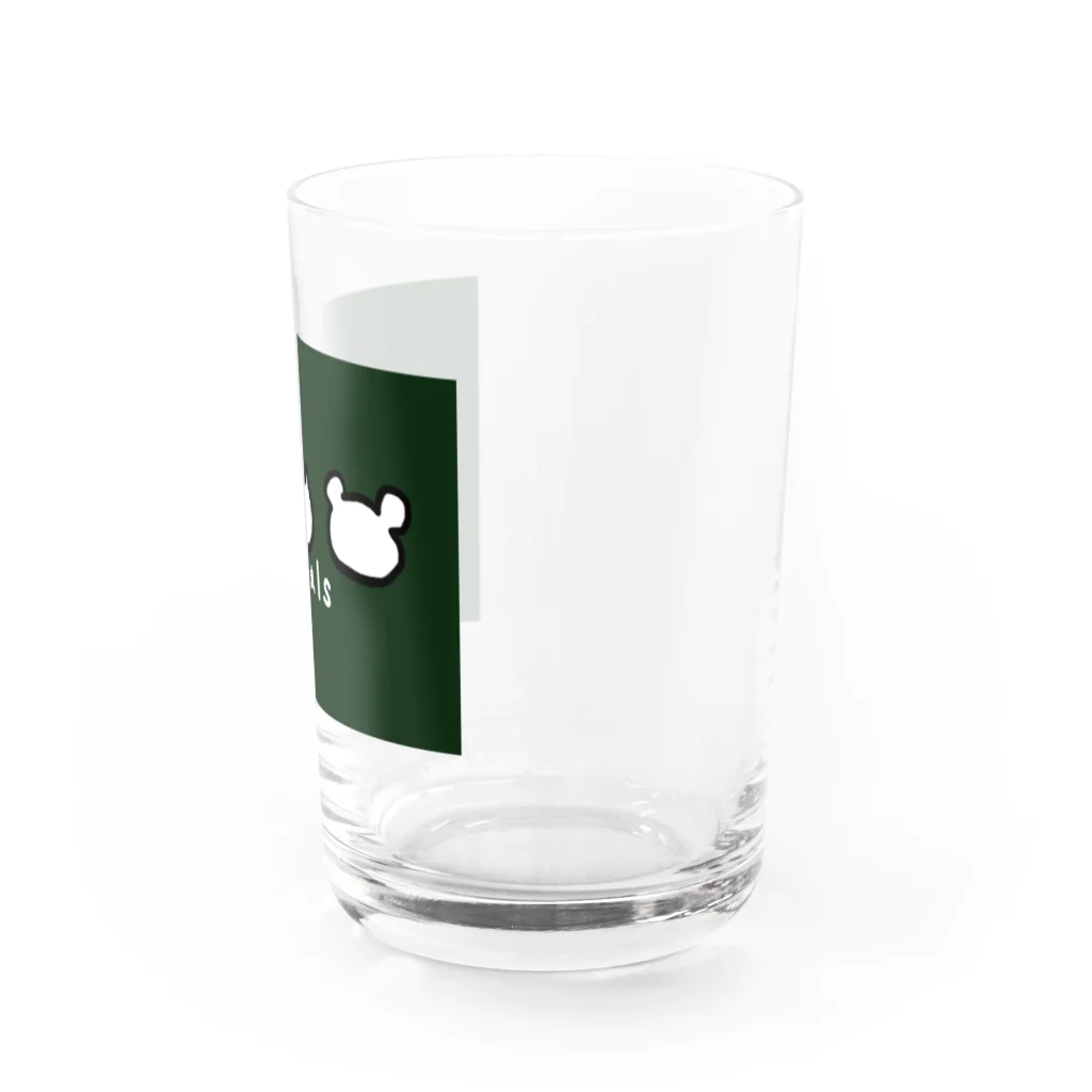 monの遊び場のあに丸 Water Glass :right