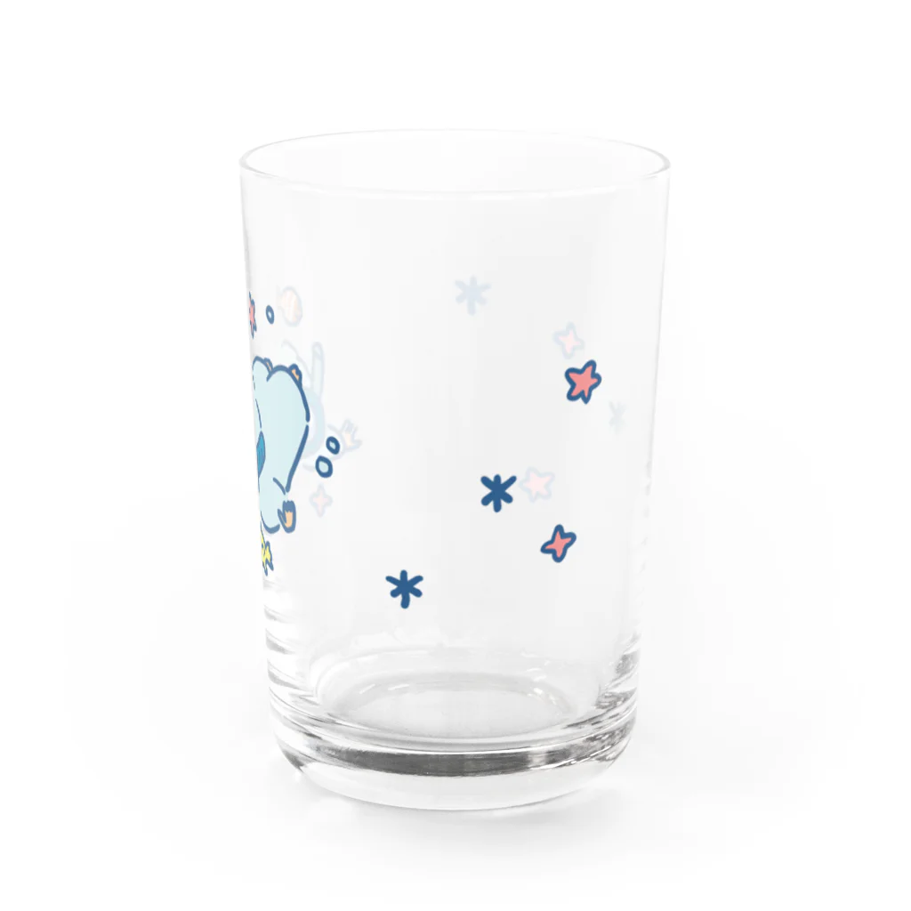 oyspe and ahoy!のすいすい夏だ！のイェテイだ！ Water Glass :right