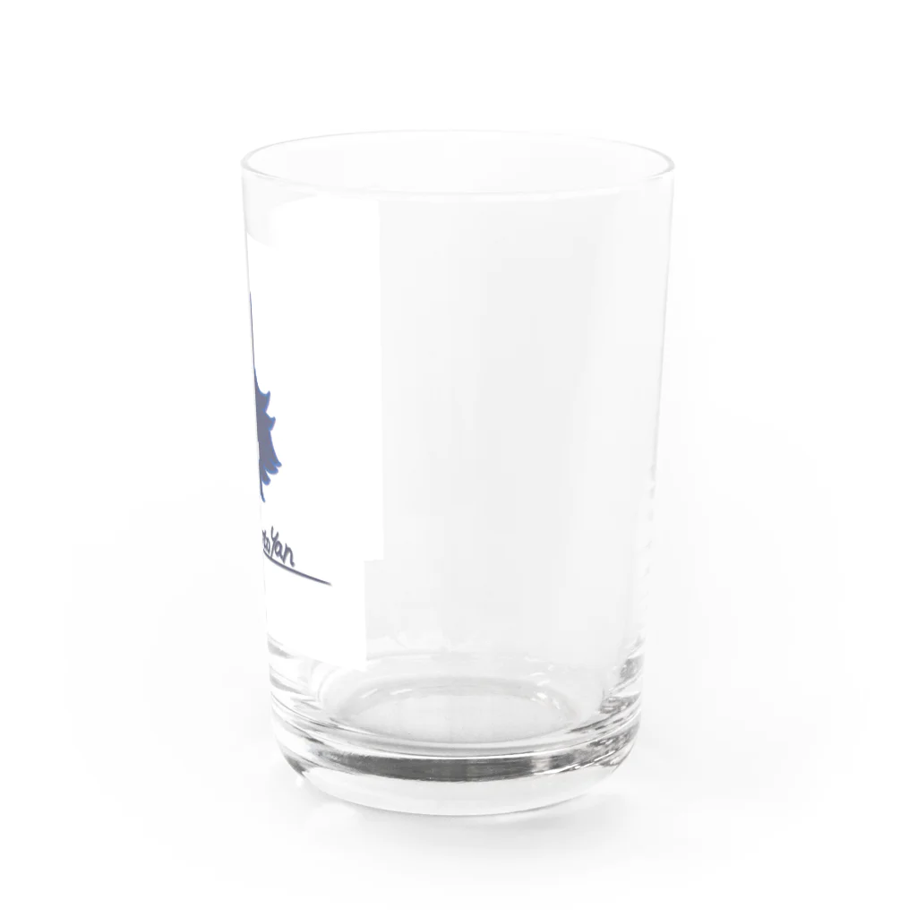 はとやしゅんの店のはとやしゅんハスキー2 Water Glass :right