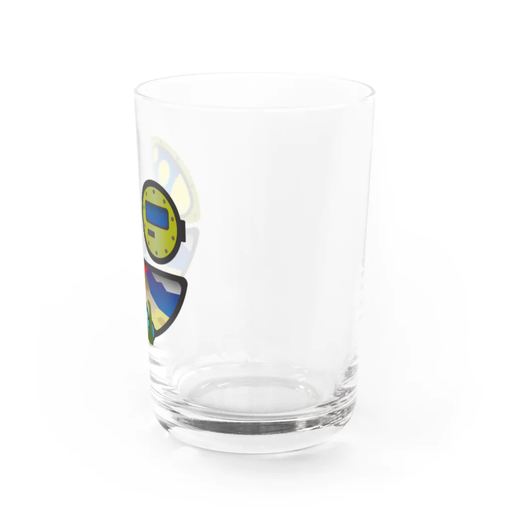 WINKの宇宙旅行でパチリ Water Glass :right