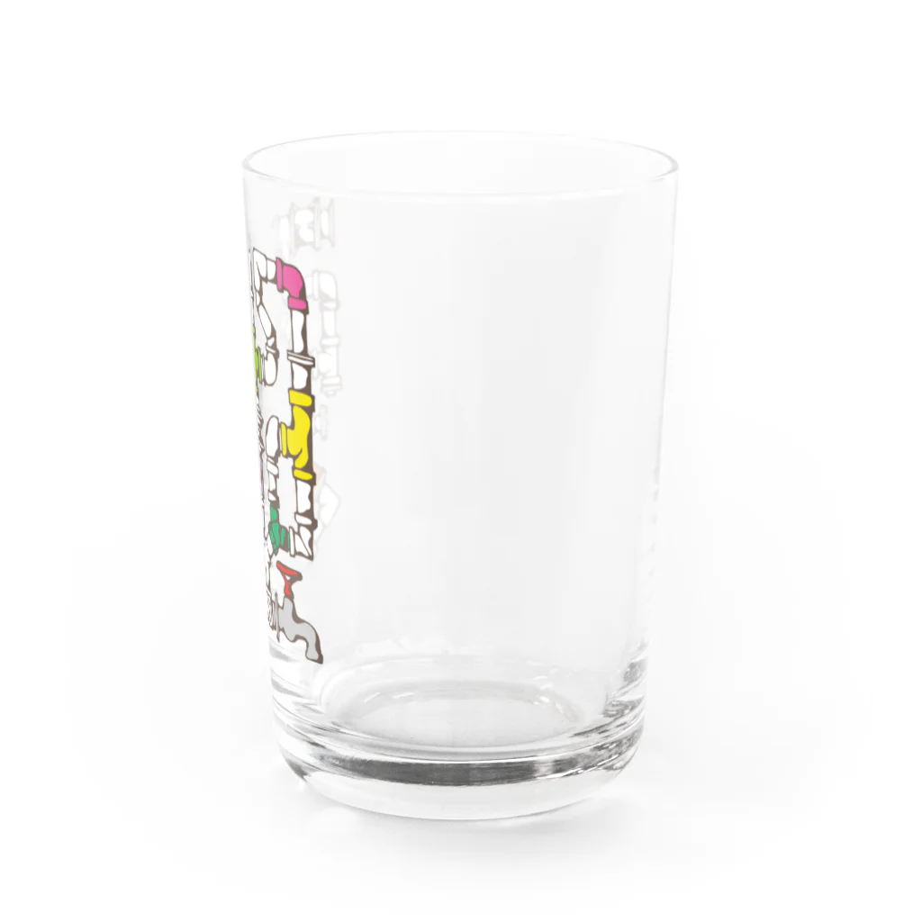 WINKの水道管Ⅳcoll Water Glass :right