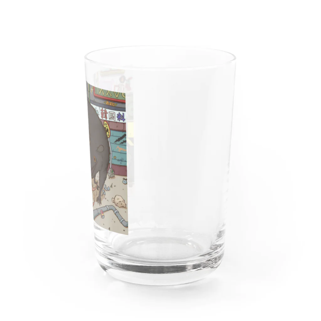 BUDDHA＿WORDの鼠 Water Glass :right