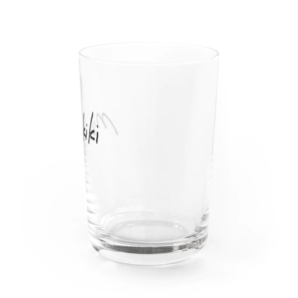 右利き。左利き。のmigikiki Water Glass :right