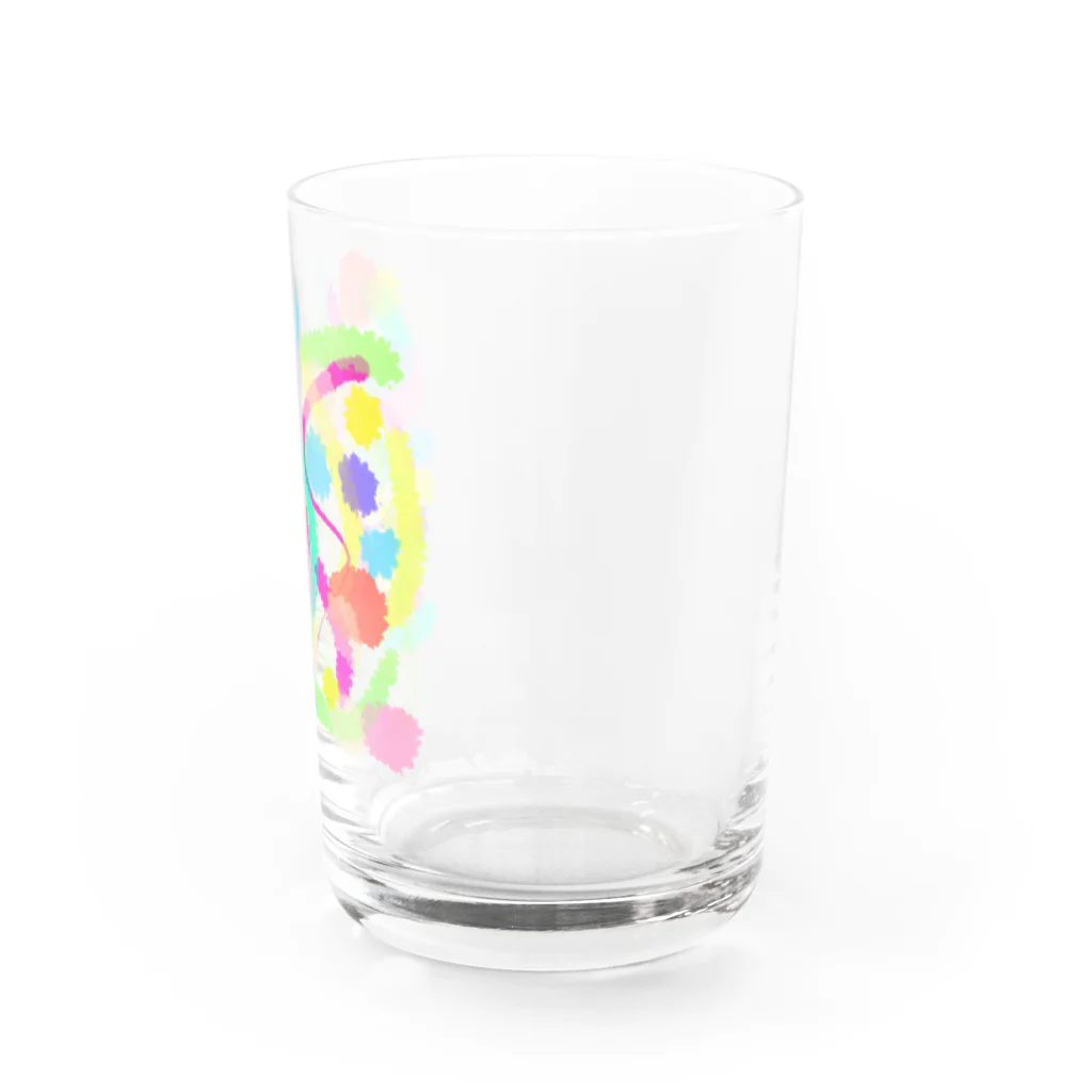 🌈あとりええんじぇる🌈のカラフルちゃん Water Glass :right