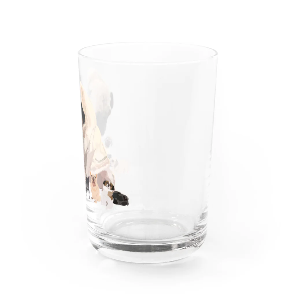 NPO法人 てとてとしっぽのてとてとしっぽ家 Water Glass :right