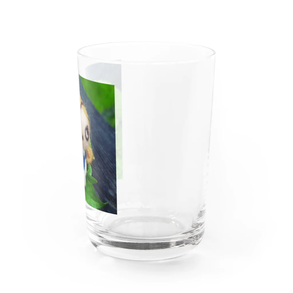 mari_kirajoのきらりちゃん Water Glass :right