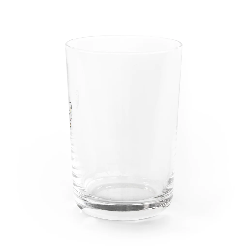 爆発ナポーのコアランド Water Glass :right