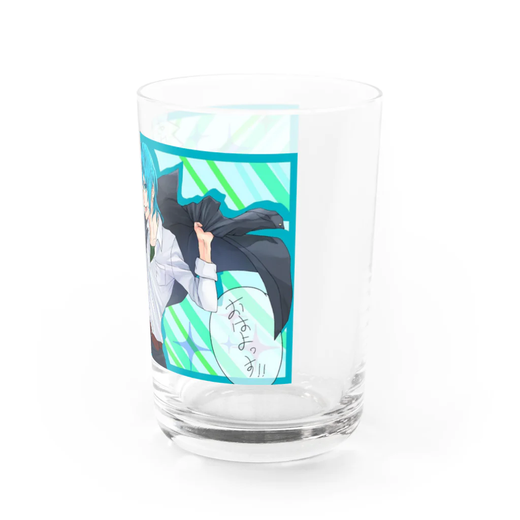 くじるん쿠지룬の金曜日のおはよう Water Glass :right