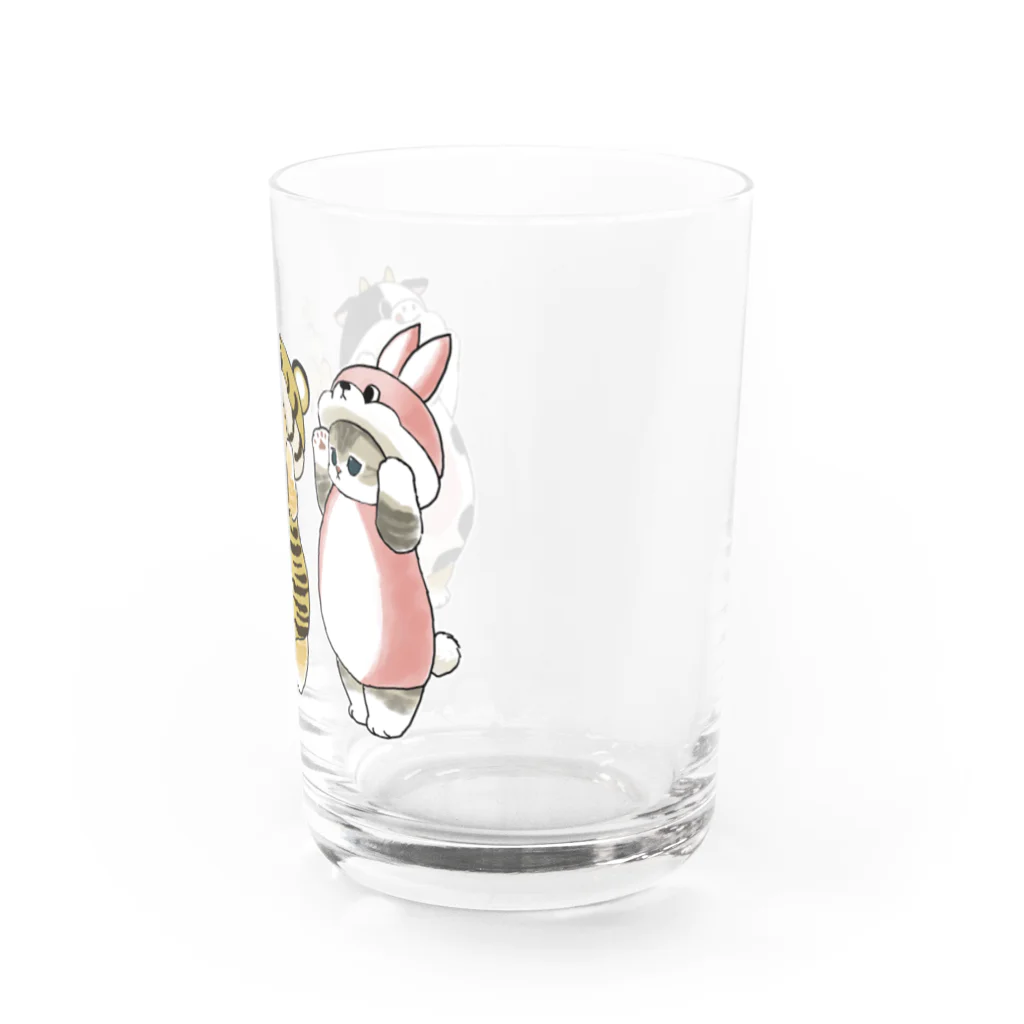 mofusandの被り物にゃん Water Glass :right