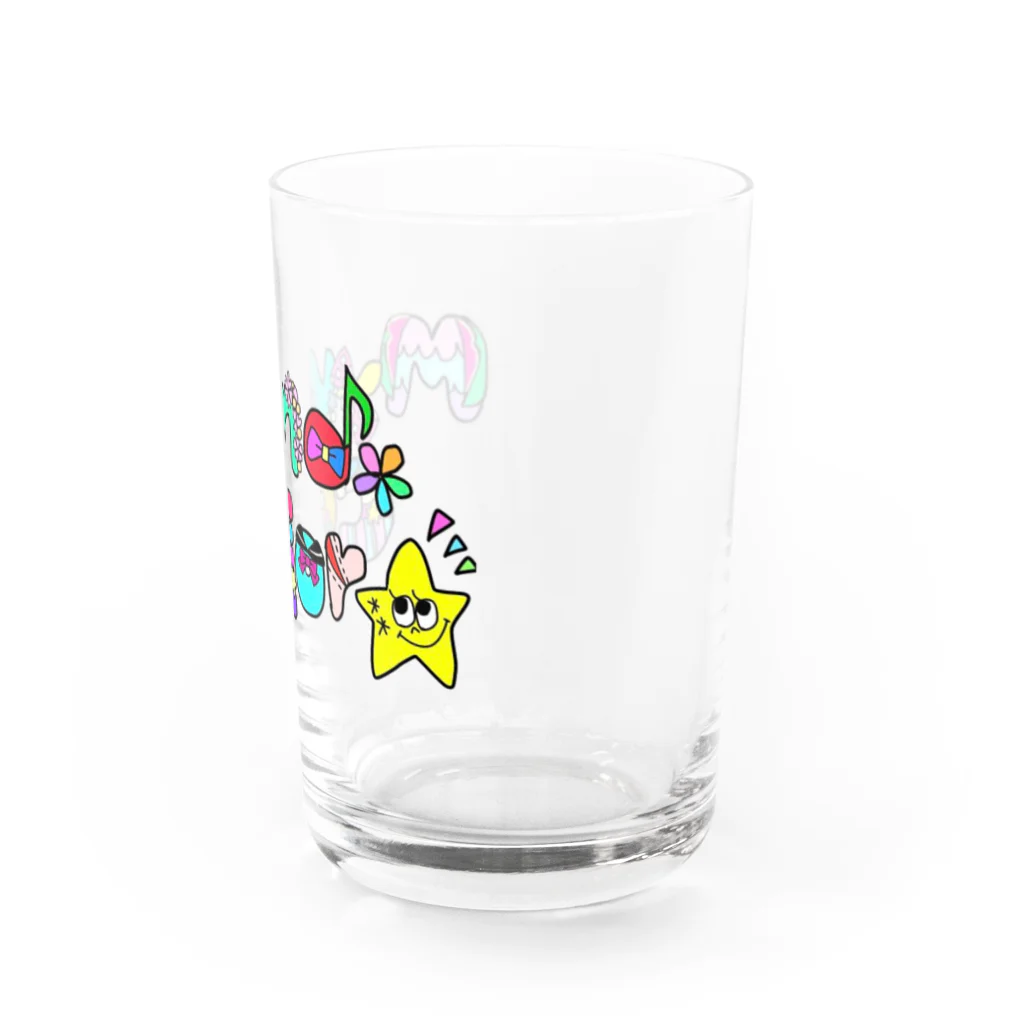 みゅん♪*shopのみゅんcolorグッズ Water Glass :right