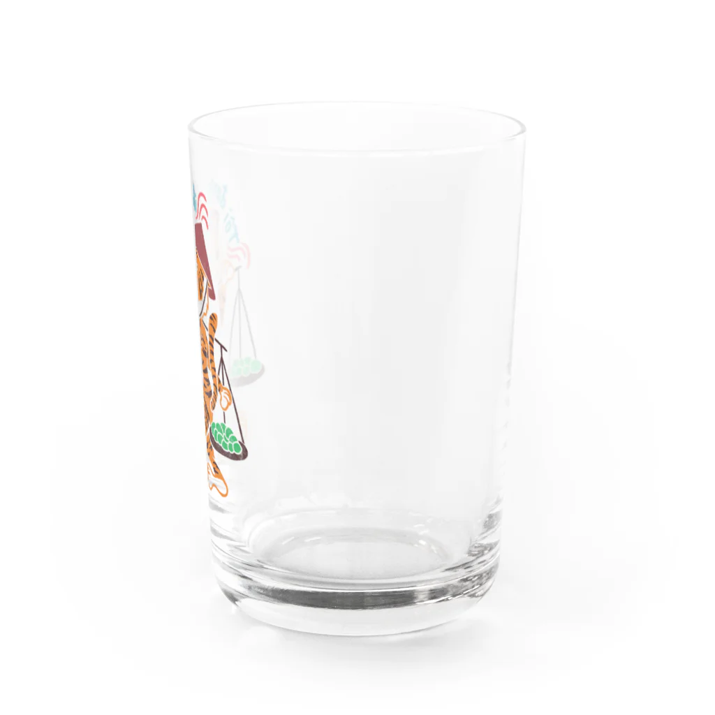 YUCANVASの天秤物売り Water Glass :right
