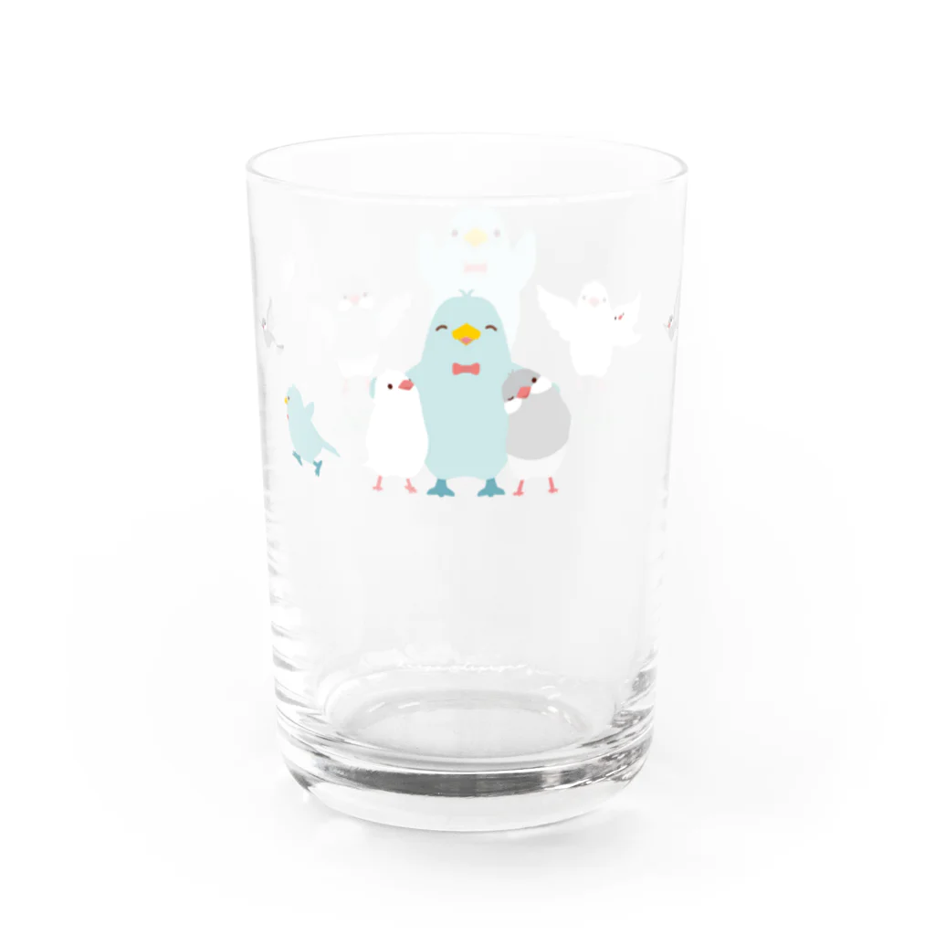 くりゅうのなかよくいっしょ Water Glass :right