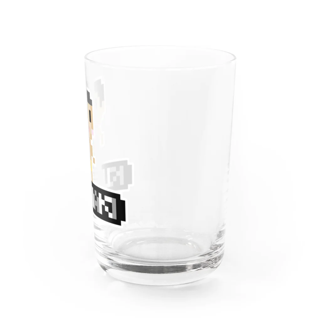 絵描きのunicoのどっとKUNIAKI Water Glass :right