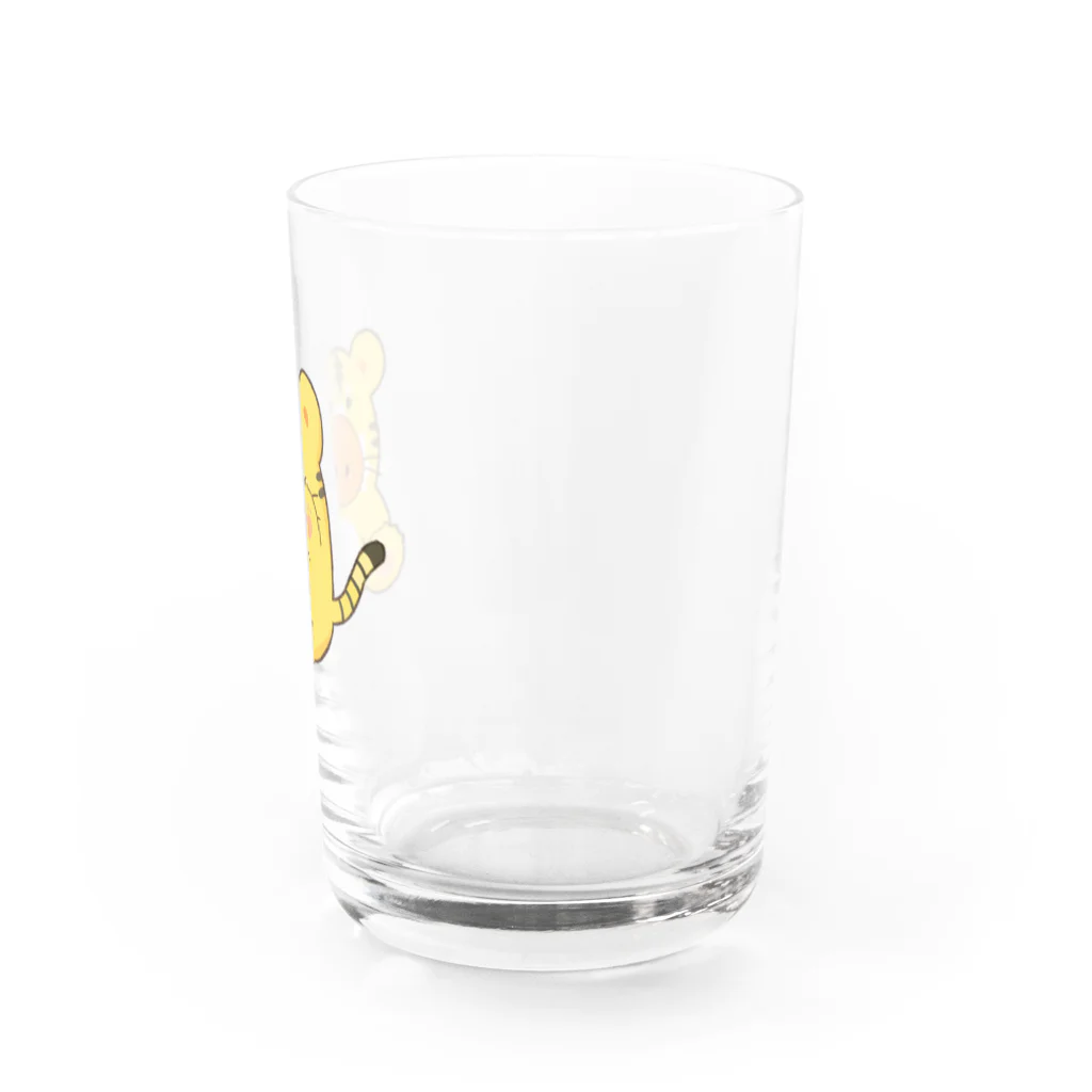 ゆるぽよしょっぷのとらトマ🐯 Water Glass :right