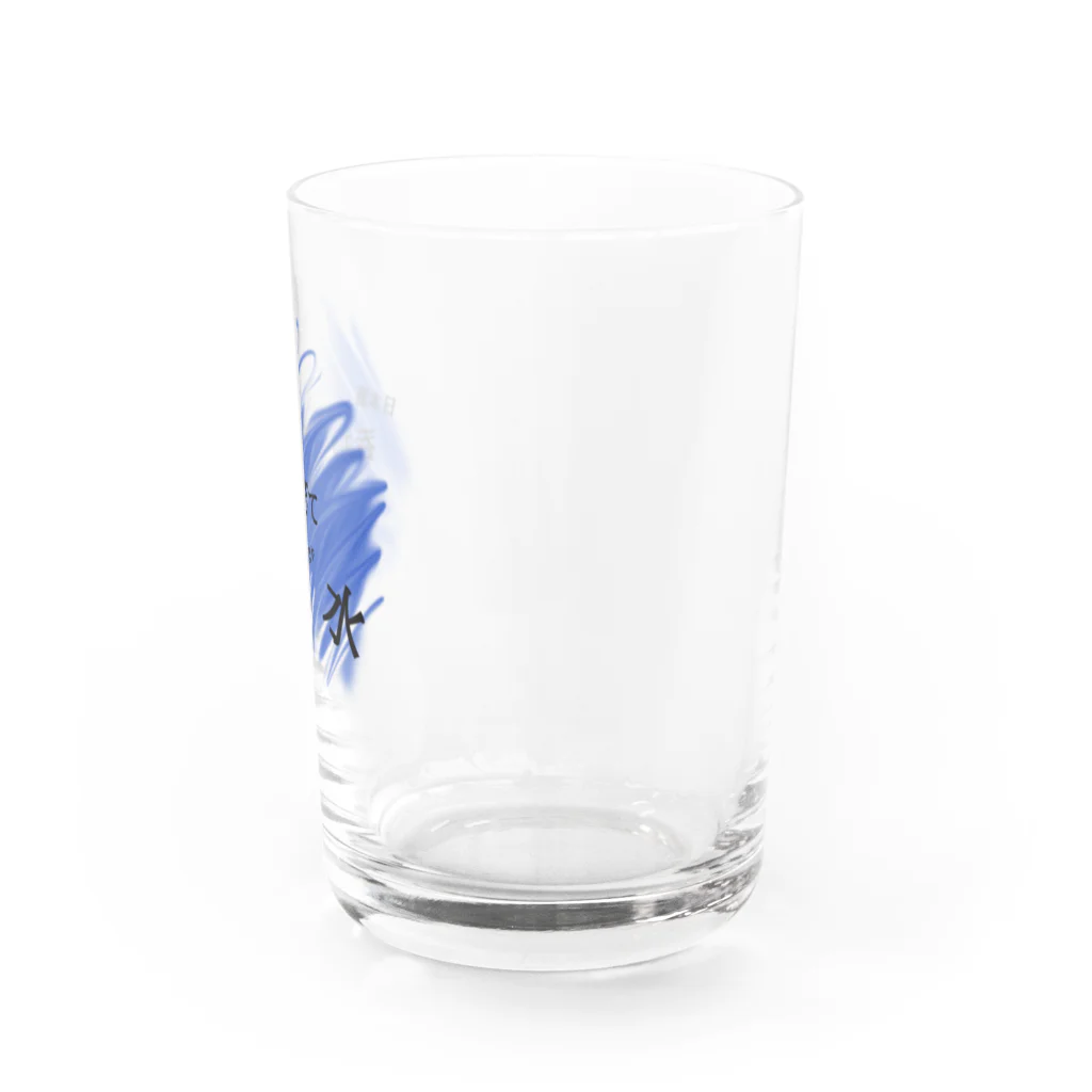 呑みすぎて水の呑みすぎて水 Water Glass :right