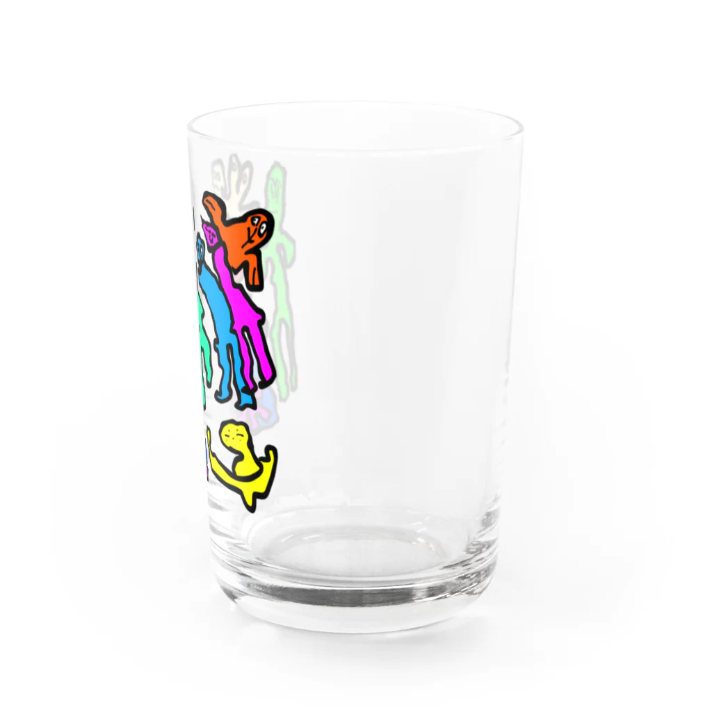 ユウユウオブジサンのハスダクリーチャー002 Water Glass :right