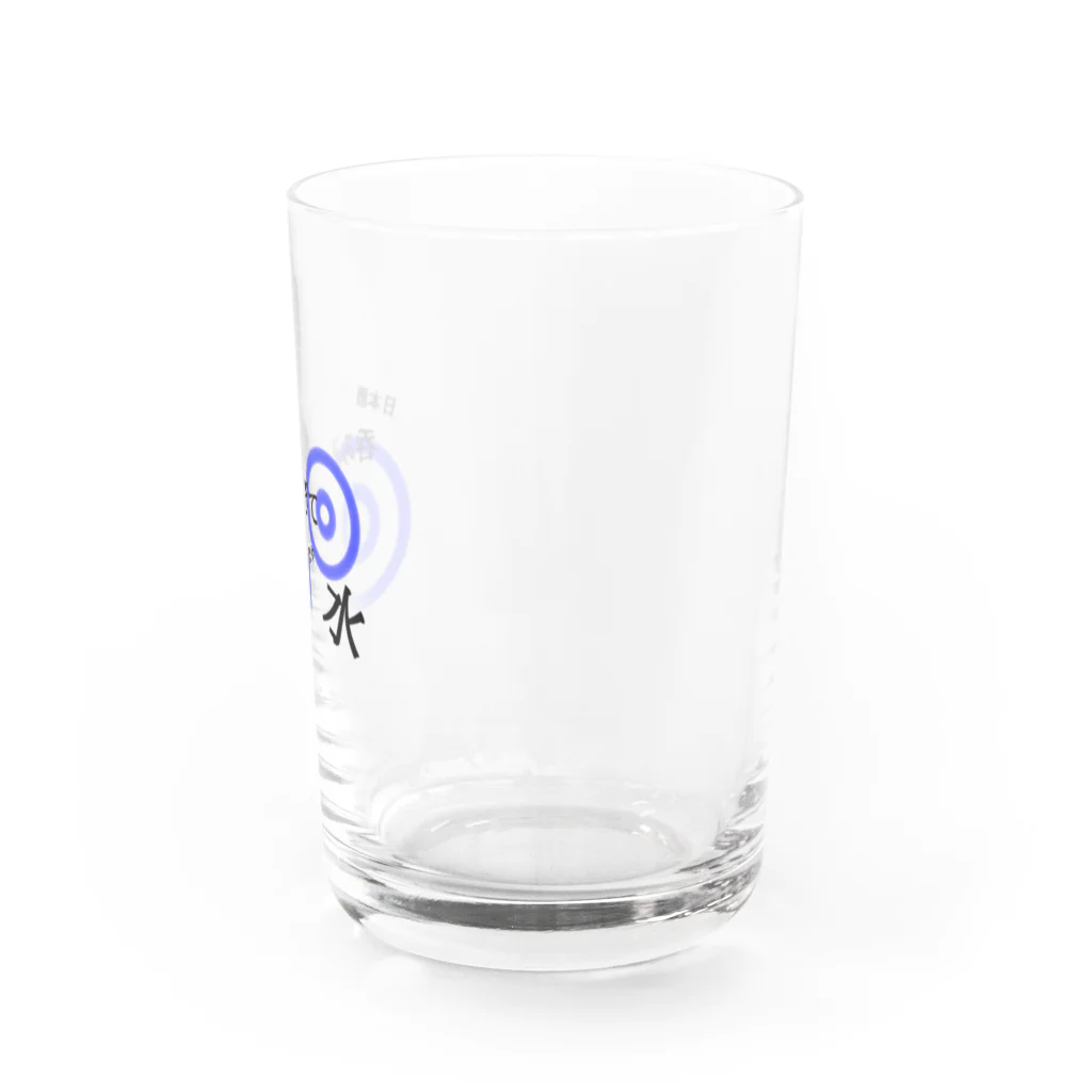 呑みすぎて水の呑みすぎて水(蛇目) Water Glass :right