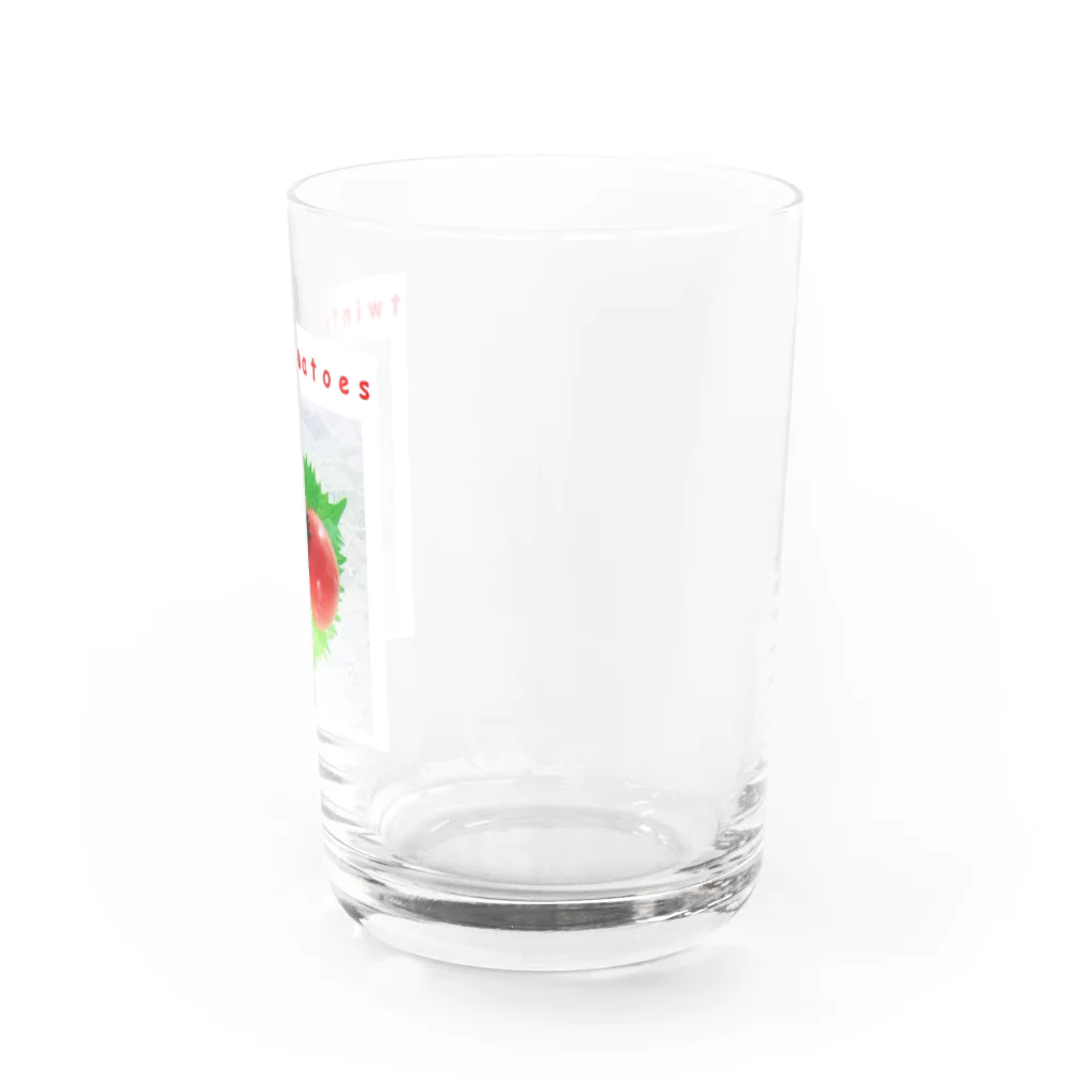 La Rose FleurのTwin Cherry Tomatoes（ツインチェリートマトちゃん♪） Water Glass :right