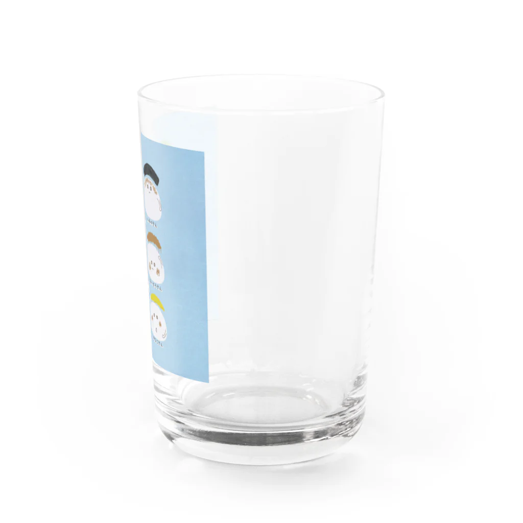 Aランチサラダ付SHOPのおもちさんがこんにちは Water Glass :right