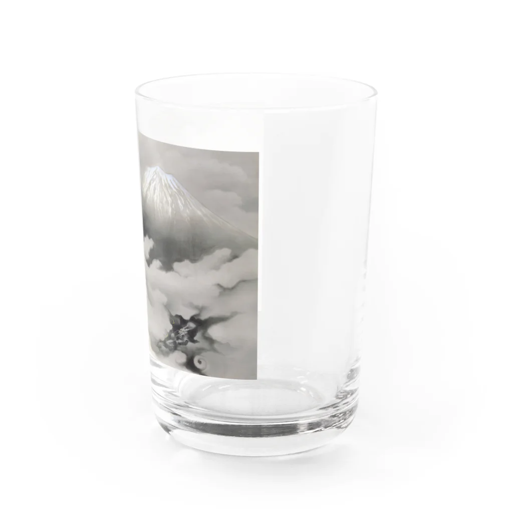 世界の絵画アートグッズの横山大観《龍躍る》 Water Glass :right